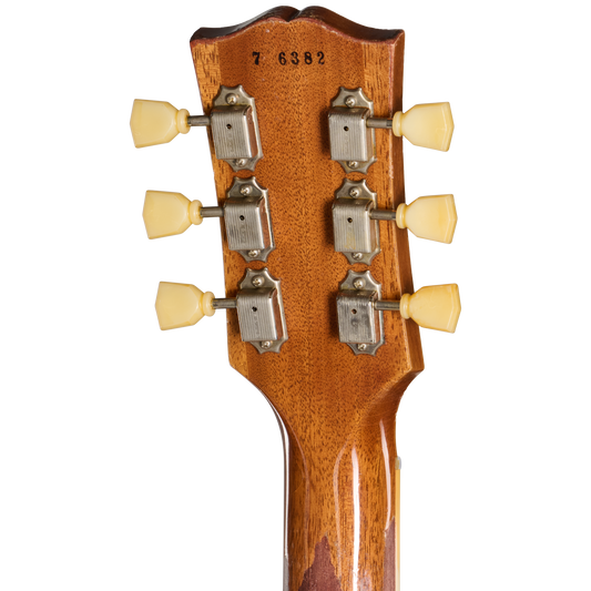 Gibson Custom LE 1957 Les Paul Reissue, Ultra Heavy Aged, Refin Burst Electric Guitar Gibson Custom