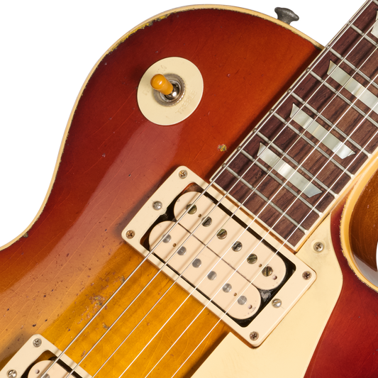 Gibson Custom LE 1957 Les Paul Reissue, Ultra Heavy Aged, Refin Burst Electric Guitar Gibson Custom
