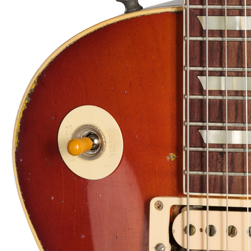 Gibson Custom LE 1957 Les Paul Reissue, Ultra Heavy Aged, Refin Burst Electric Guitar Gibson Custom