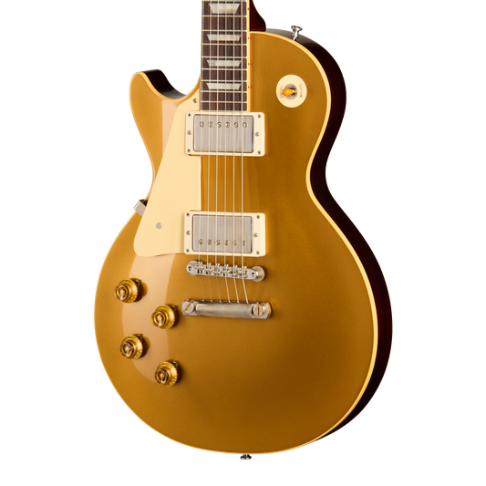 Gibson Custom 1957 Les Paul Goldtop Darkback Reissue, Left-Handed, VOS, Double Gold Electric Guitar Gibson Custom