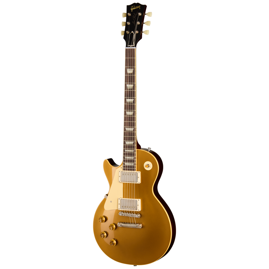 Gibson Custom 1957 Les Paul Goldtop Darkback Reissue, Left-Handed, VOS, Double Gold Electric Guitar Gibson Custom