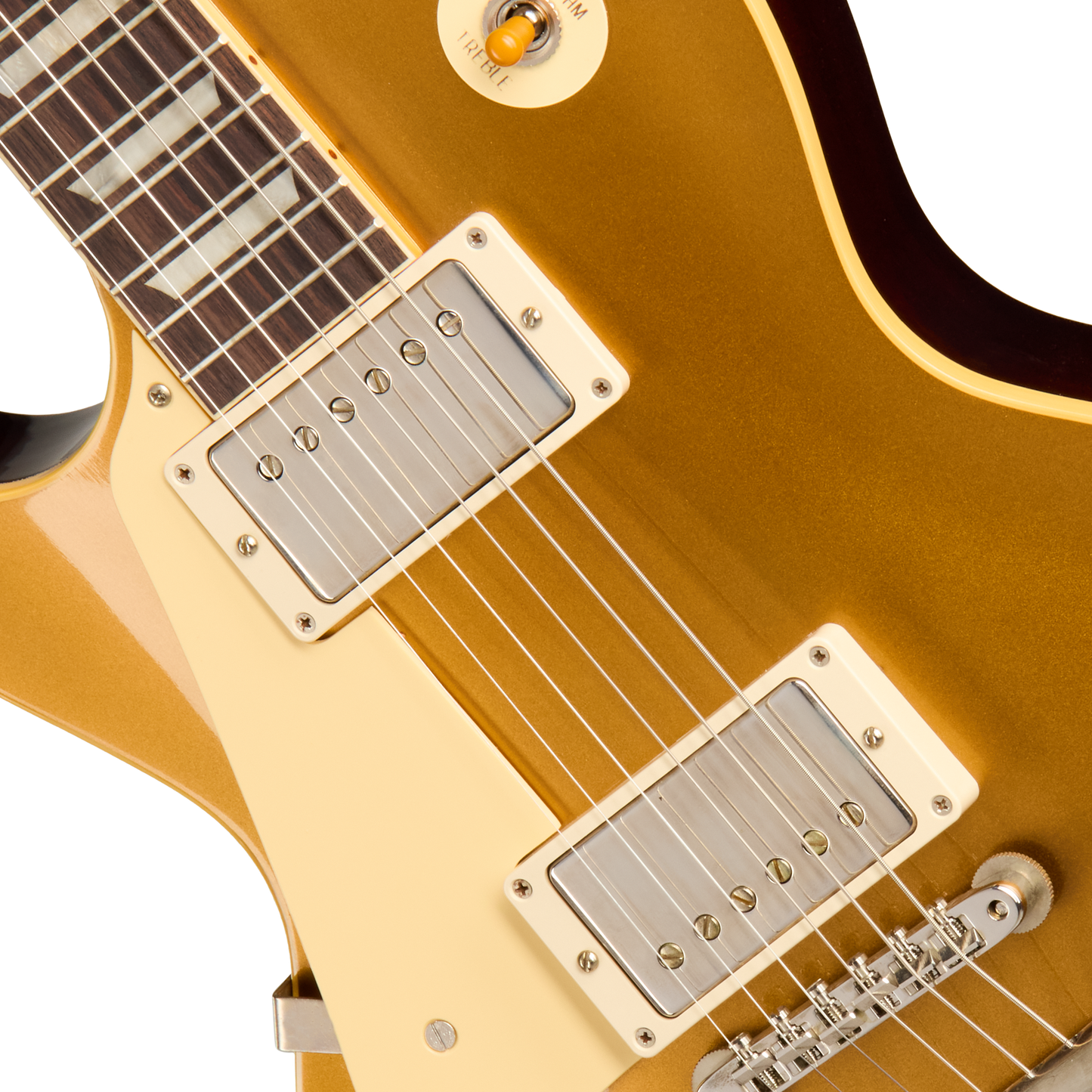 Gibson Custom 1957 Les Paul Goldtop Darkback Reissue, Left-Handed, VOS, Double Gold Electric Guitar Gibson Custom