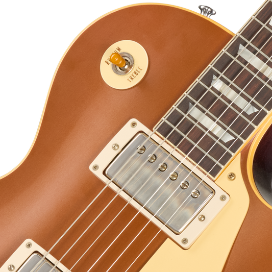 Gibson Custom 1957 Les Paul Reissue, VOS, Copper Iridescent with Dark Back Electric Guitar Gibson Custom