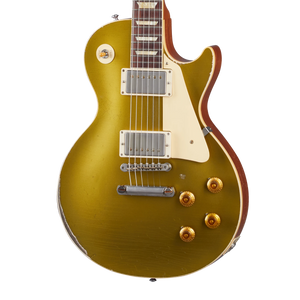 Gibson Custom 1957 Les Paul Goldtop Reissue, Ultra Heavy Aged, Double Gold Electric Guitar Gibson Custom