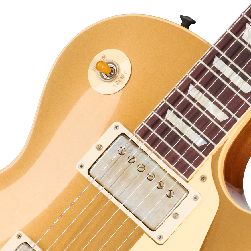 Gibson Custom 1957 Les Paul Goldtop Reissue, Ultra Light Aged, Double Gold Electric Guitar Gibson Custom