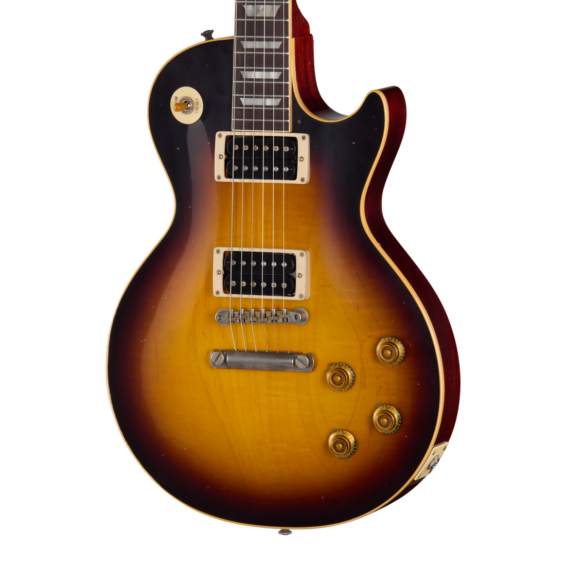 Gibson Custom LE 1958 Les Paul Standard Reissue with Light Figured Maple Top, Heavy Aged, Athens Burst Electric Guitar Gibson Custom