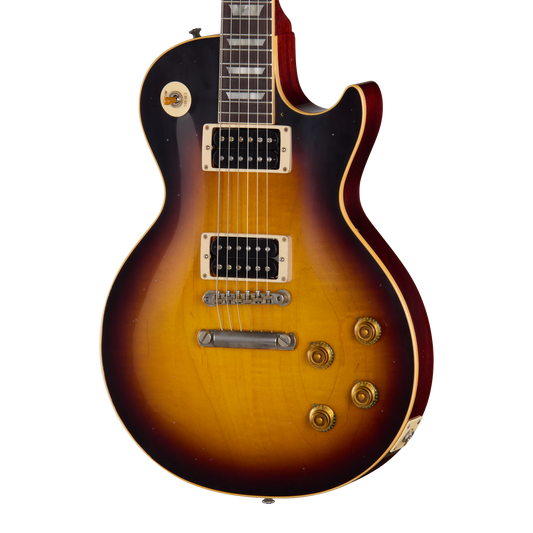 Gibson Custom LE 1958 Les Paul Standard Reissue with Light Figured Maple Top, Heavy Aged, Athens Burst Electric Guitar Gibson Custom