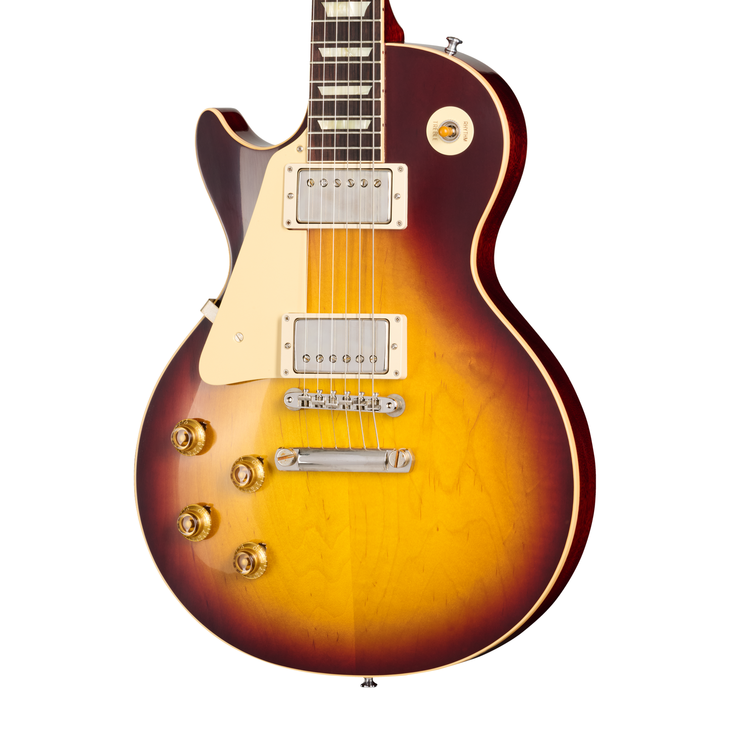 Gibson Custom 1958 Les Paul Standard Reissue, Left-Handed, VOS, Bourbon Burst Electric Guitar Gibson Custom