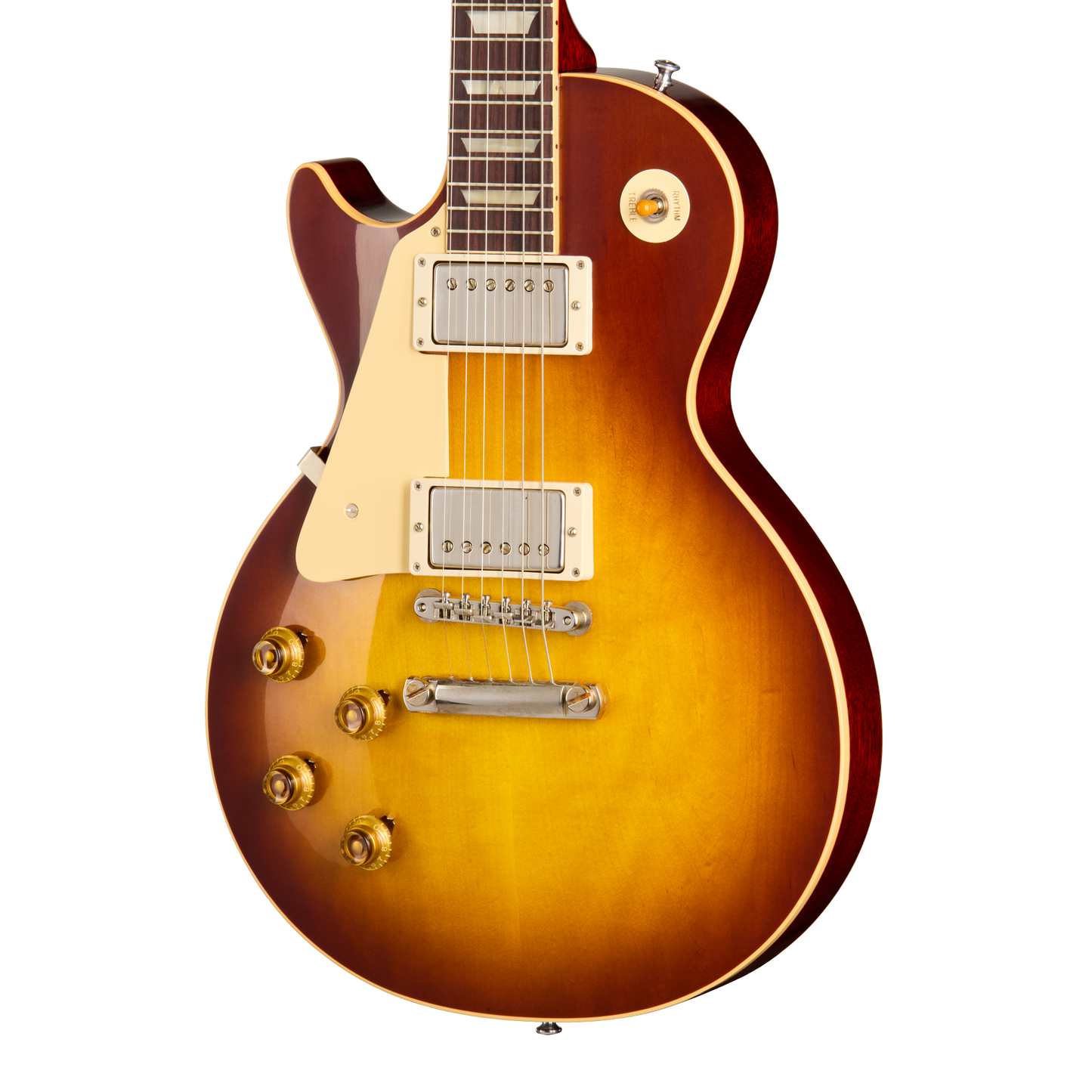 Gibson Custom 1958 Les Paul Standard Reissue, Left-Handed, VOS, Iced Tea Burst Electric Guitar Gibson Custom