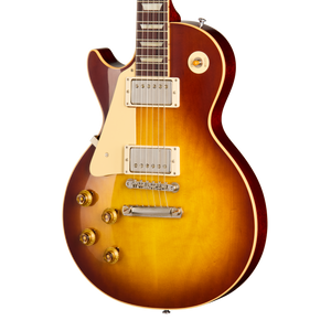 Gibson Custom 1958 Les Paul Standard Reissue, Left-Handed, VOS, Iced Tea Burst Electric Guitar Gibson Custom