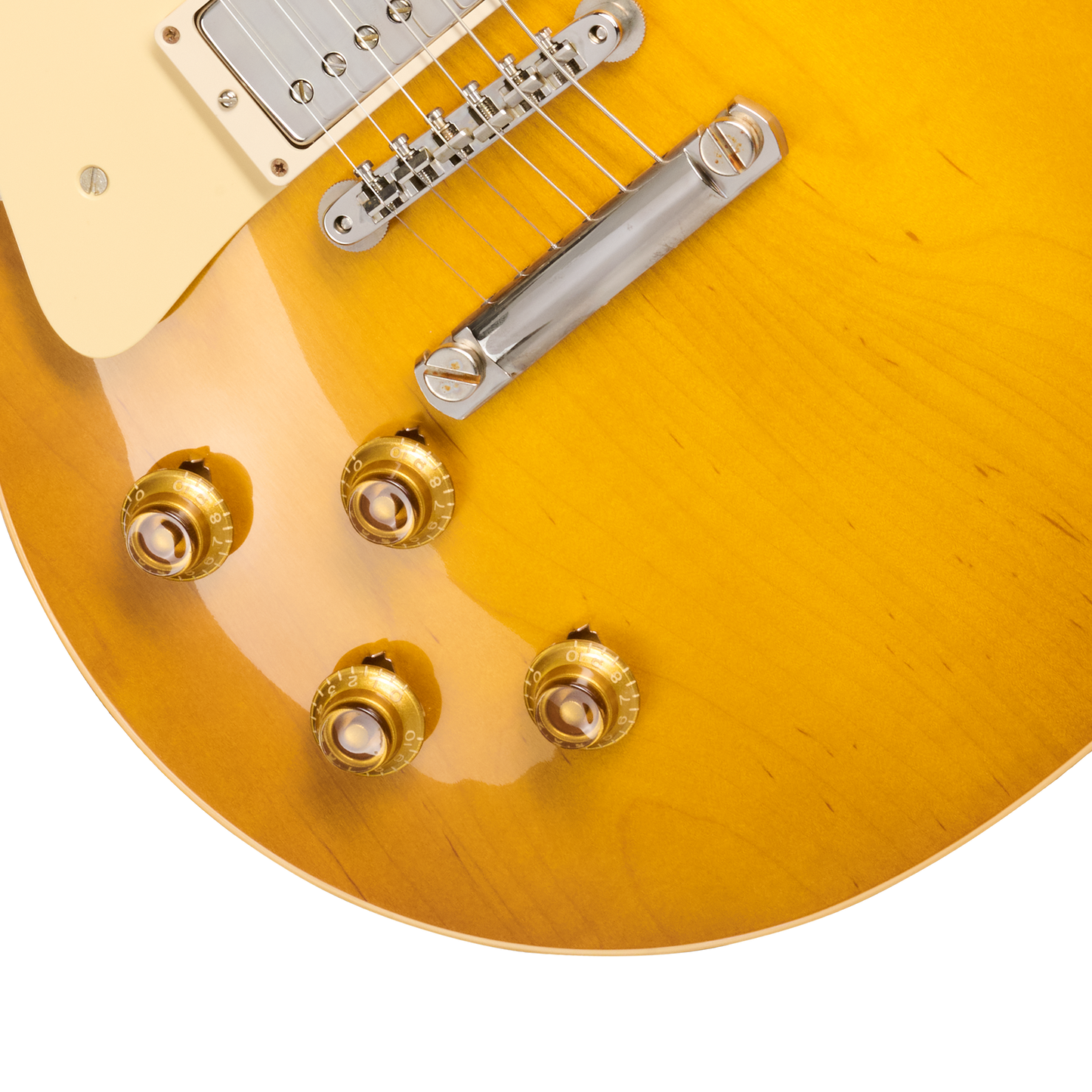 Gibson Custom 1958 Les Paul Standard Reissue, Left-Handed, VOS, Lemon Burst Electric Guitar Gibson Custom