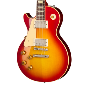 Gibson Custom 1958 Les Paul Standard Reissue, Left-Handed, VOS, Washed Cherry Sunburst Electric Guitar Gibson Custom