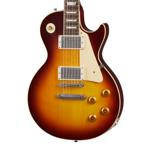 Gibson Custom 1958 Les Paul Standard Reissue, Ultra Light Aged, Bourbon Burst Electric Guitar Gibson Custom