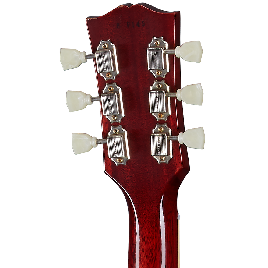Gibson Custom 1958 Les Paul Standard Reissue, Ultra Light Aged, Bourbon Burst Electric Guitar Gibson Custom