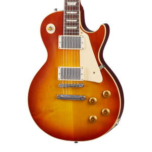 Gibson Custom 1958 Les Paul Standard Reissue, Ultra Light Aged, Washed Cherry Sunburst Electric Guitar Gibson Custom