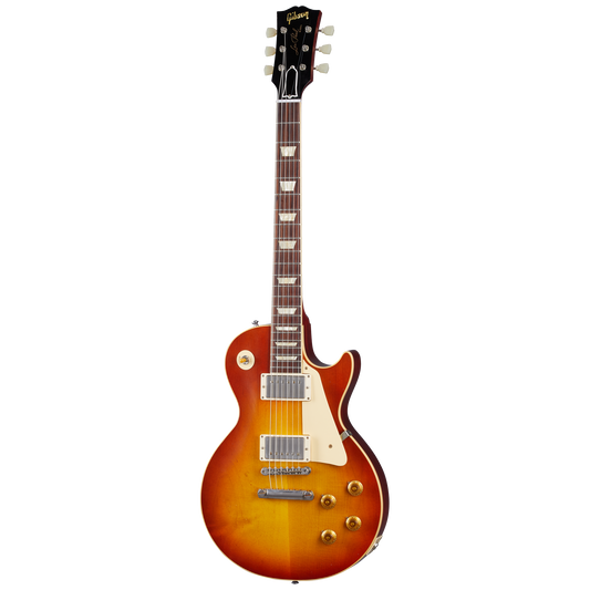 Gibson Custom 1958 Les Paul Standard Reissue, Ultra Light Aged, Washed Cherry Sunburst Electric Guitar Gibson Custom