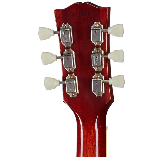 Gibson Custom 1958 Les Paul Standard Reissue, Ultra Light Aged, Washed Cherry Sunburst Electric Guitar Gibson Custom