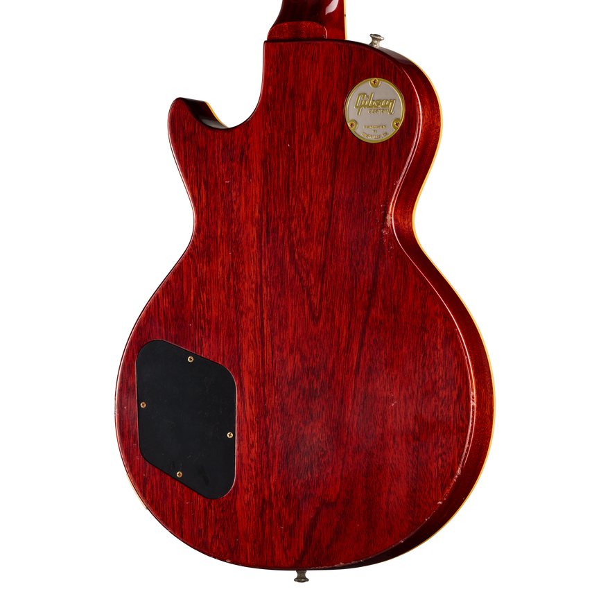 Gibson Custom LE 1959 Les Paul Standard Reissue with Birdseye Maple Top, Light Aged, Peach Tea Burst Electric Guitar Gibson Custom