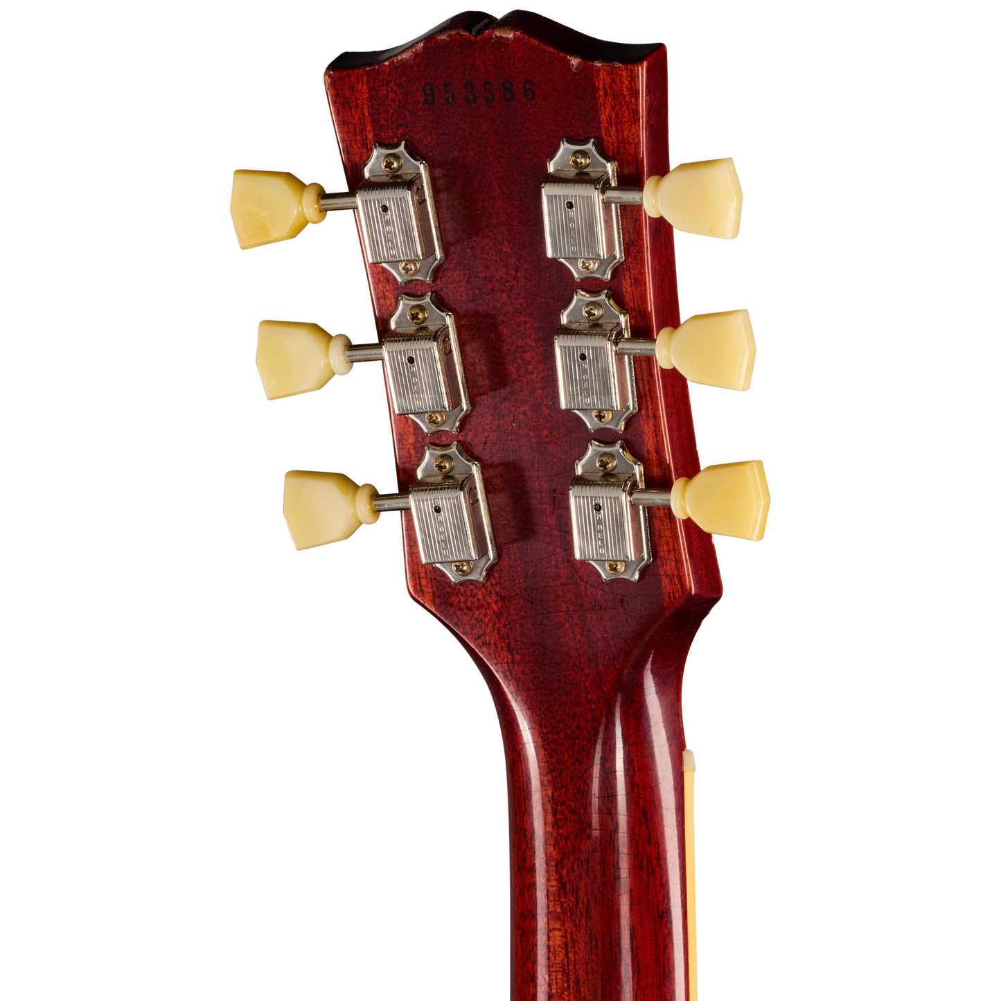 Gibson Custom LE 1959 Les Paul Standard Reissue with Birdseye Maple Top, Light Aged, Peach Tea Burst Electric Guitar Gibson Custom