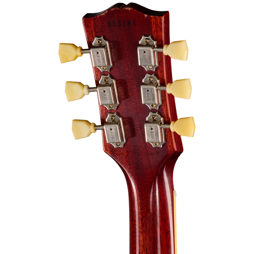 Gibson Custom LE 1959 Les Paul Standard Reissue with Birdseye Maple Top, Light Aged, Peach Tea Burst Electric Guitar Gibson Custom