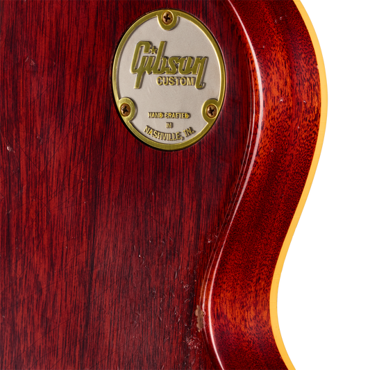 Gibson Custom LE 1959 Les Paul Standard Reissue with Birdseye Maple Top, Light Aged, Peach Tea Burst Electric Guitar Gibson Custom