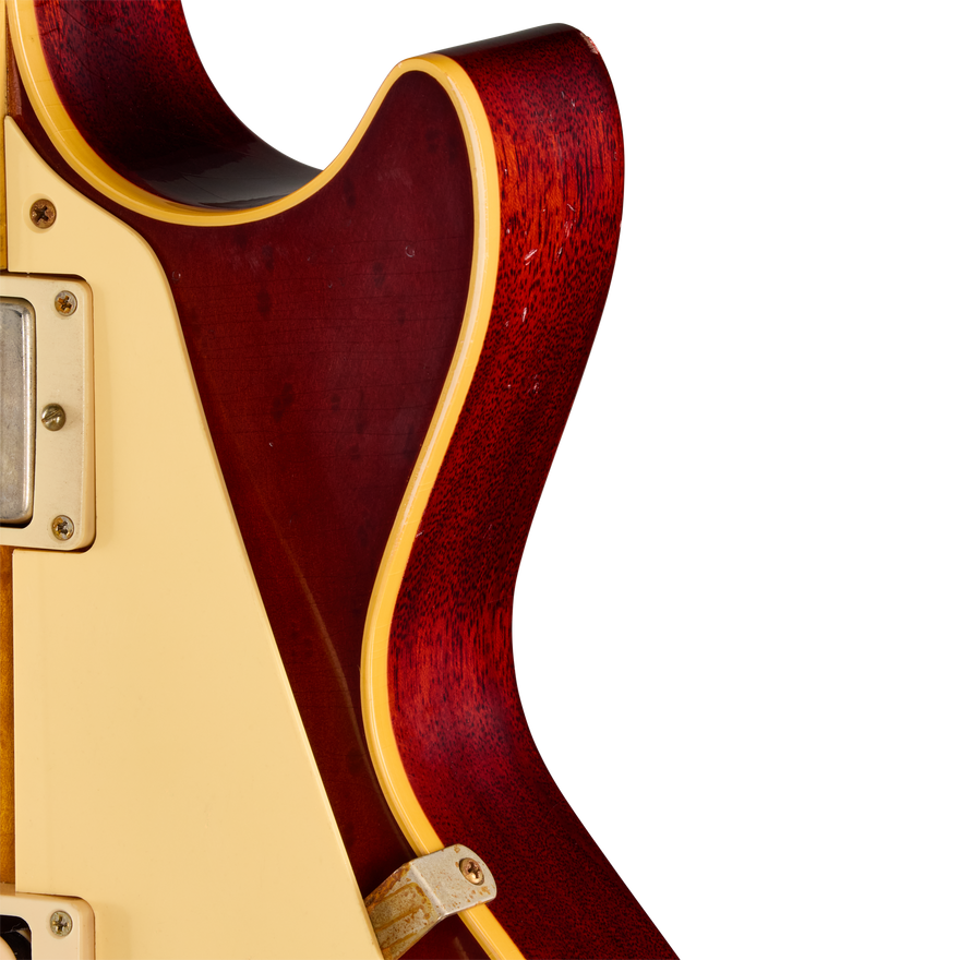 Gibson Custom LE 1959 Les Paul Standard Reissue with Birdseye Maple Top, Light Aged, Peach Tea Burst Electric Guitar Gibson Custom