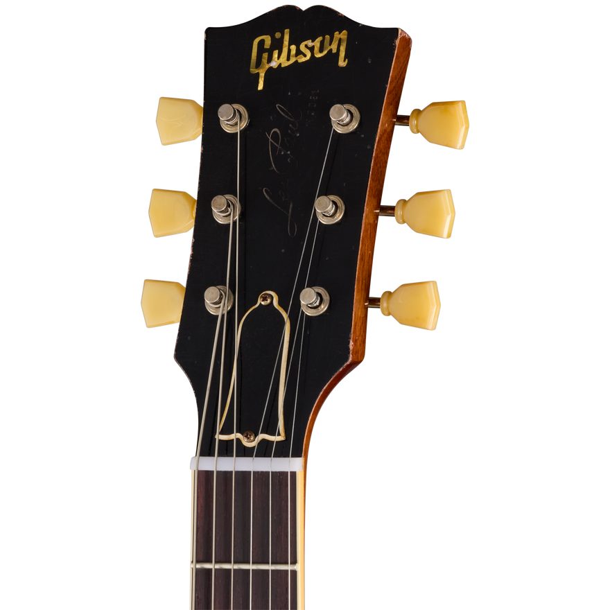Gibson Custom LE 1959 Les Paul Standard Reissue, Heavy Aged, Molten Amber Burst Electric Guitar Gibson Custom
