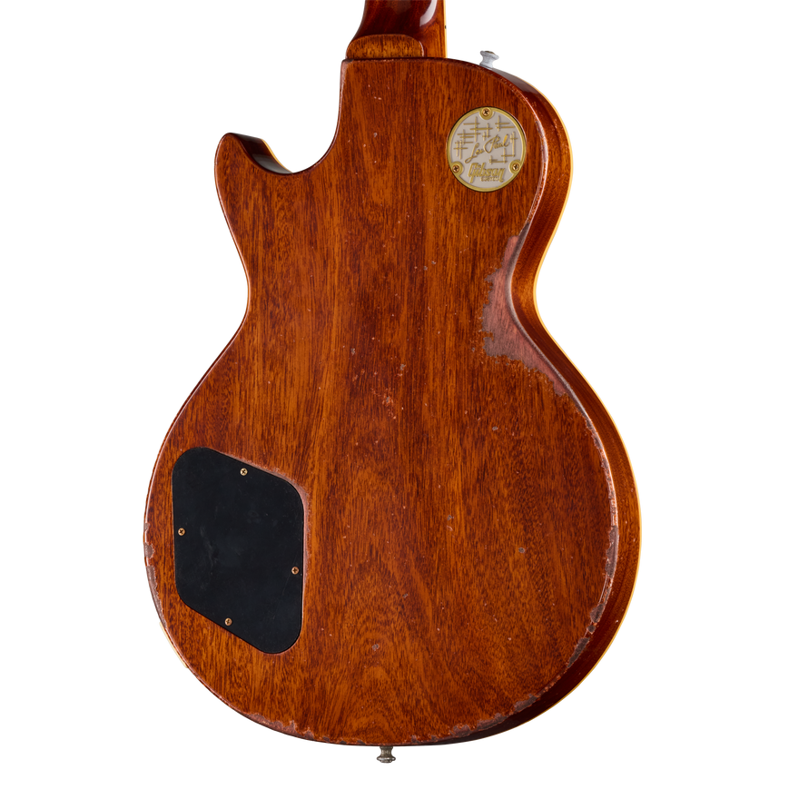 Gibson Custom LE 1959 Les Paul Standard Reissue, Heavy Aged, Faded Peach Burst Electric Guitar Gibson Custom