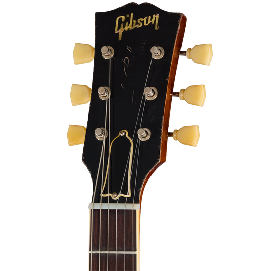 Gibson Custom LE 1959 Les Paul Standard Reissue, Heavy Aged, Faded Peach Burst Electric Guitar Gibson Custom