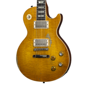 Gibson Custom Kirk Hammett "Greeny" 1959 Les Paul Standard, Greeny Burst Electric Guitar Gibson Custom