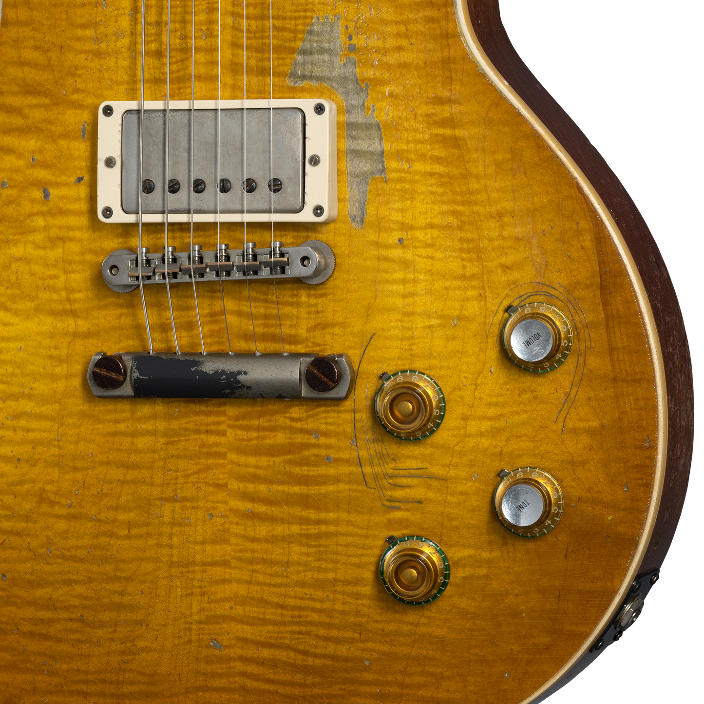 Gibson Custom Kirk Hammett "Greeny" 1959 Les Paul Standard, Greeny Burst Electric Guitar Gibson Custom