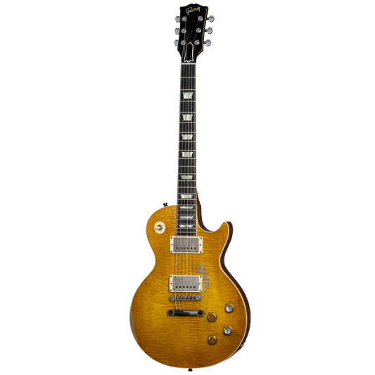 Gibson Custom Kirk Hammett "Greeny" 1959 Les Paul Standard, Greeny Burst Electric Guitar Gibson Custom