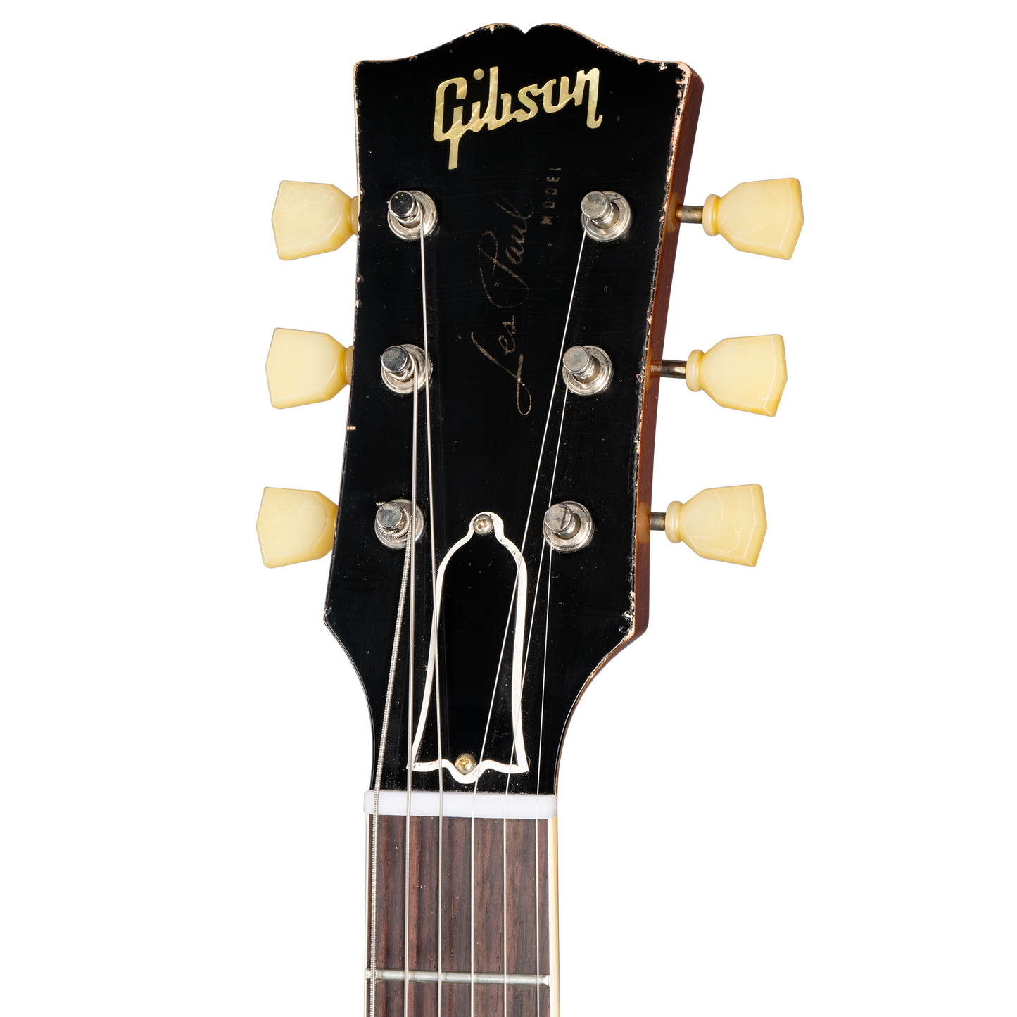 Gibson Custom 1959 Les Paul Standard Reissue, Heavy Aged, Green Lemon Fade Electric Guitar Gibson Custom