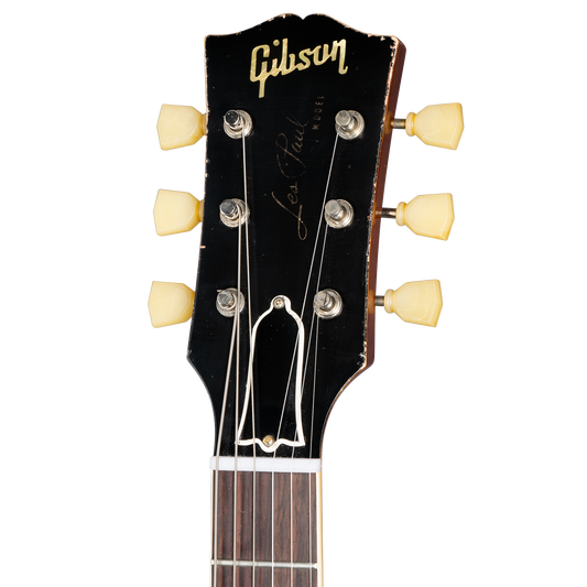 Gibson Custom 1959 Les Paul Standard Reissue, Heavy Aged, Green Lemon Fade Electric Guitar Gibson Custom