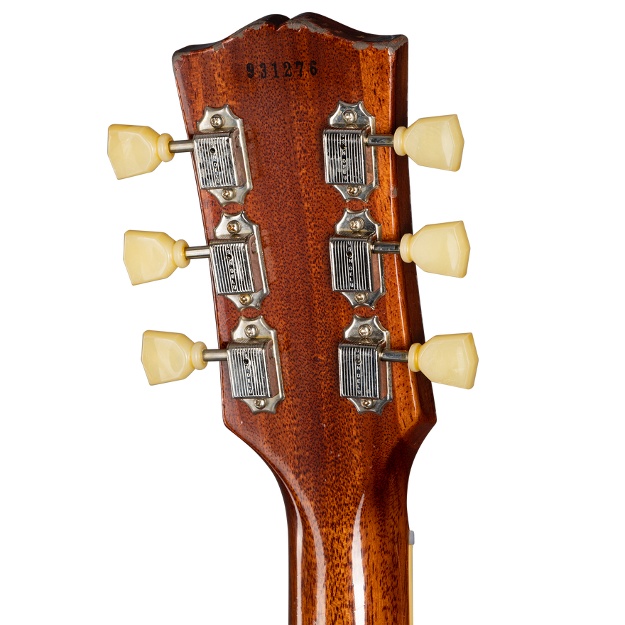 Gibson Custom 1959 Les Paul Standard Reissue, Heavy Aged, Green Lemon Fade Electric Guitar Gibson Custom