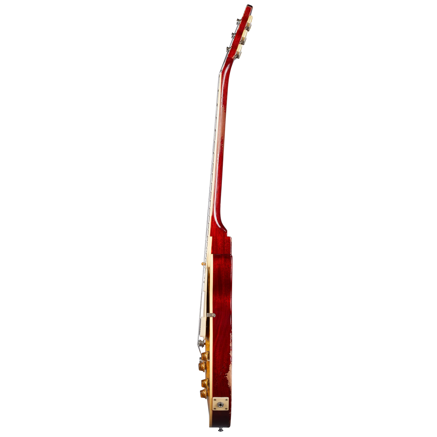 Gibson Custom 1959 Les Paul Standard Reissue, Heavy Aged, Golden Poppy Burst Electric Guitar Gibson Custom