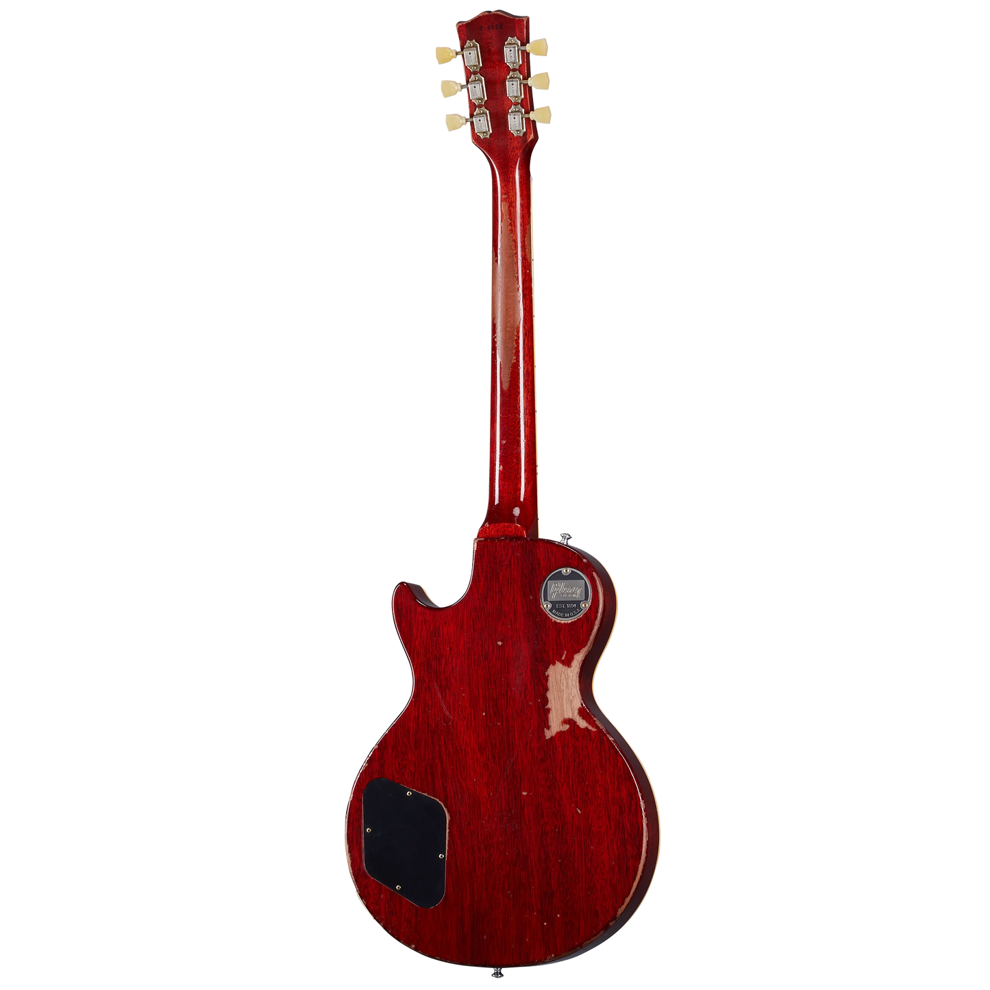 Gibson Custom 1959 Les Paul Standard Reissue, Heavy Aged, Golden Poppy Burst Electric Guitar Gibson Custom