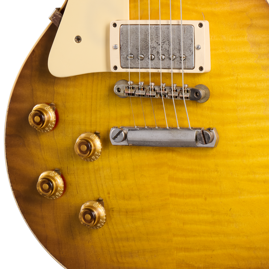 Gibson Custom Jason Isbell "Red Eye" 1959 Les Paul Standard Collector's Edition, Left Handed, Red Eye Burst Electric Guitar Gibson Custom