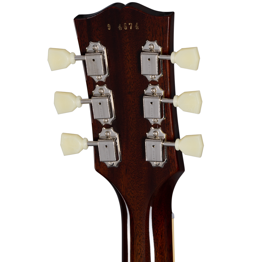 Gibson Custom 1959 Les Paul Standard 2-Piece 5A Quilt Maple Top, Double Whiskey Fade Electric Guitar Gibson Custom