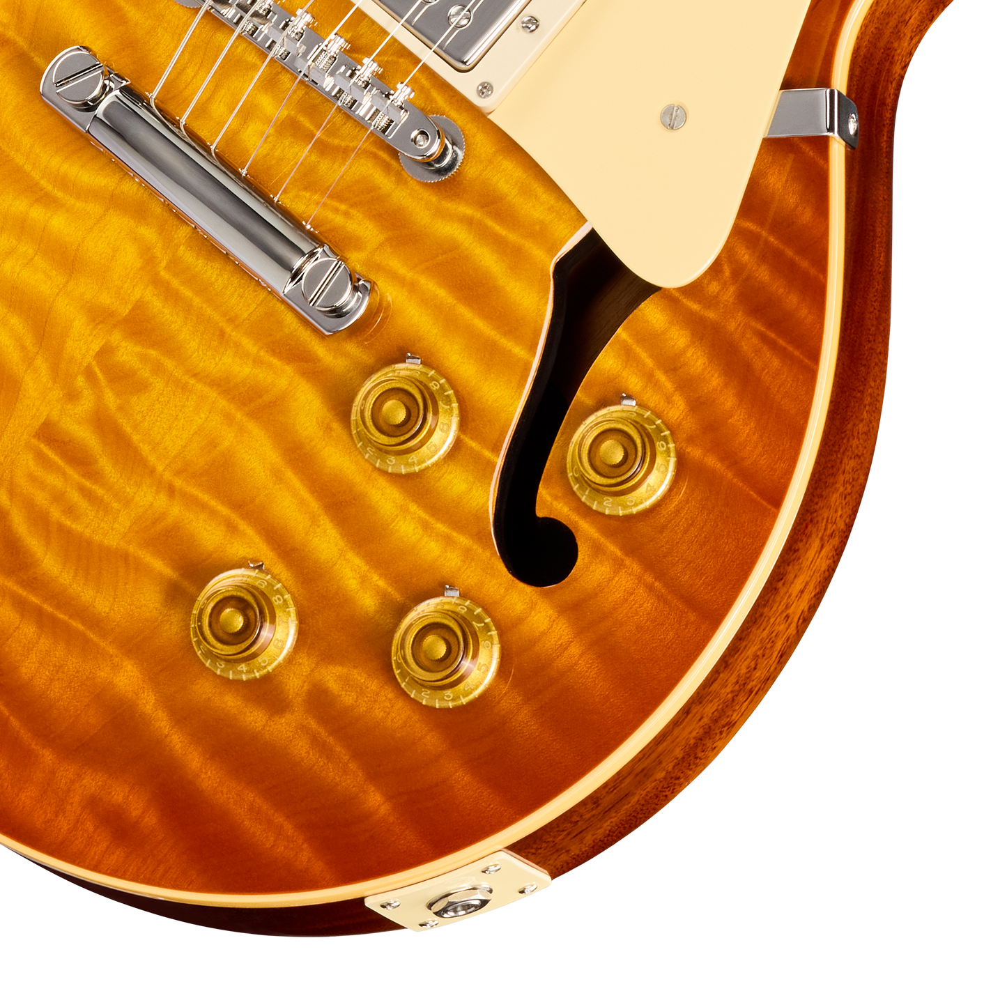 Gibson Custom 1959 Les Paul Standard Reissue with F-Holes, Gloss, Antiquity Burst Electric Guitar Gibson Custom