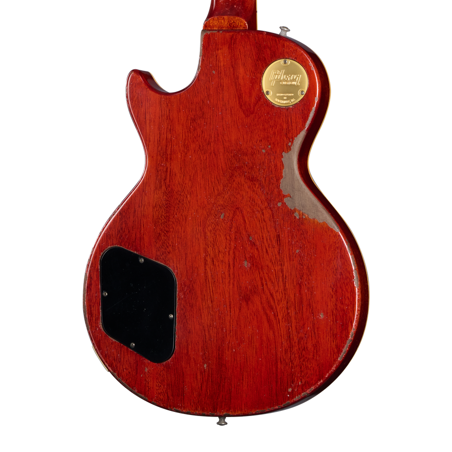 Gibson Custom 1959 Les Paul Standard Reissue Limited Edition Murphy Lab Aged With Brazilian Rosewood, Tom's Cherry Electric Guitar Gibson Custom