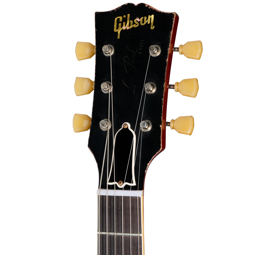 Gibson Custom 1959 Les Paul Standard Reissue Limited Edition Murphy Lab Aged With Brazilian Rosewood, Tom's Cherry Electric Guitar Gibson Custom