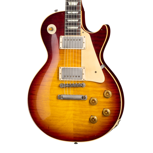 Gibson Custom 1959 Les Paul Standard Reissue Limited Edition Murphy Lab Aged With Brazilian Rosewood, Tom's Dark Burst Electric Guitar Gibson Custom