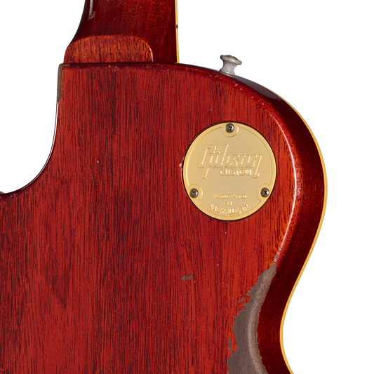 Gibson Custom 1959 Les Paul Standard Reissue Limited Edition Murphy Lab Aged With Brazilian Rosewood, Tom's Dark Burst Electric Guitar Gibson Custom