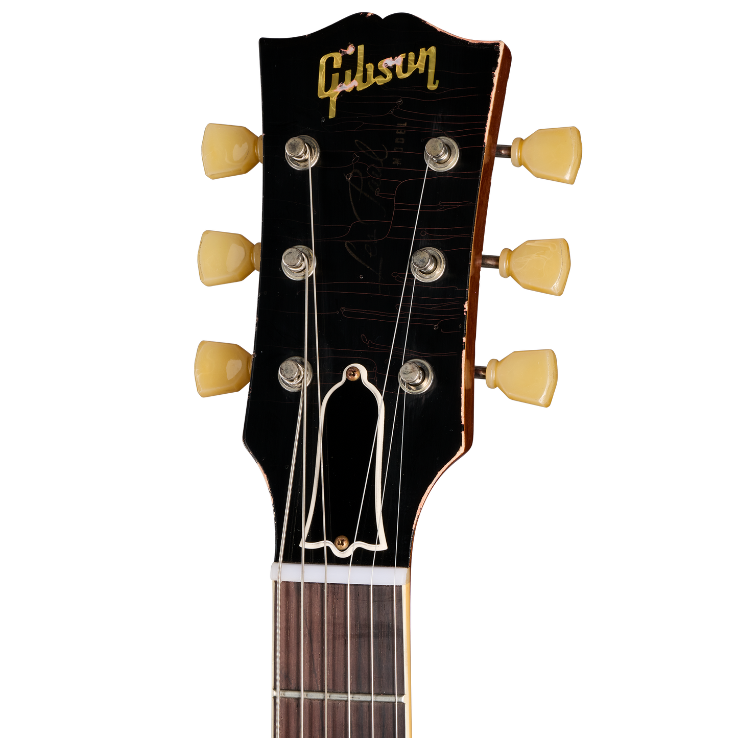 Gibson Custom 1959 Les Paul Standard Reissue Limited Edition Murphy Lab Aged With Brazilian Rosewood, Tom's Lemon Burst Electric Guitar Gibson Custom