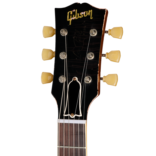 Gibson Custom 1959 Les Paul Standard Reissue Limited Edition Murphy Lab Aged With Brazilian Rosewood, Tom's Lemon Burst Electric Guitar Gibson Custom