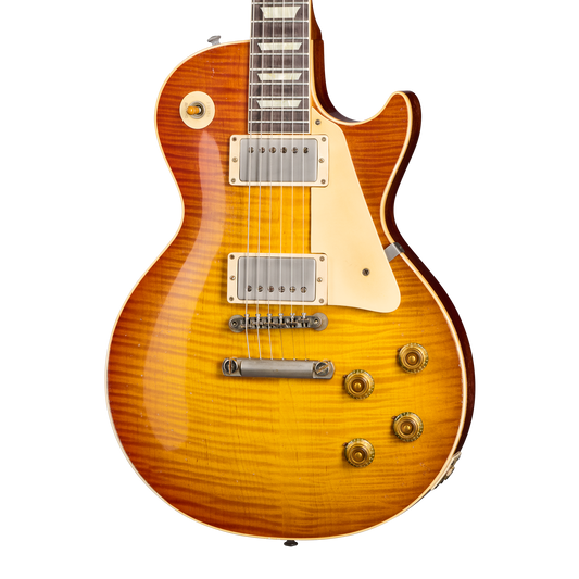Gibson Custom 1959 Les Paul Standard Reissue Limited Edition Murphy Lab Aged With Brazilian Rosewood, Tom's Tea Electric Guitar Gibson Custom