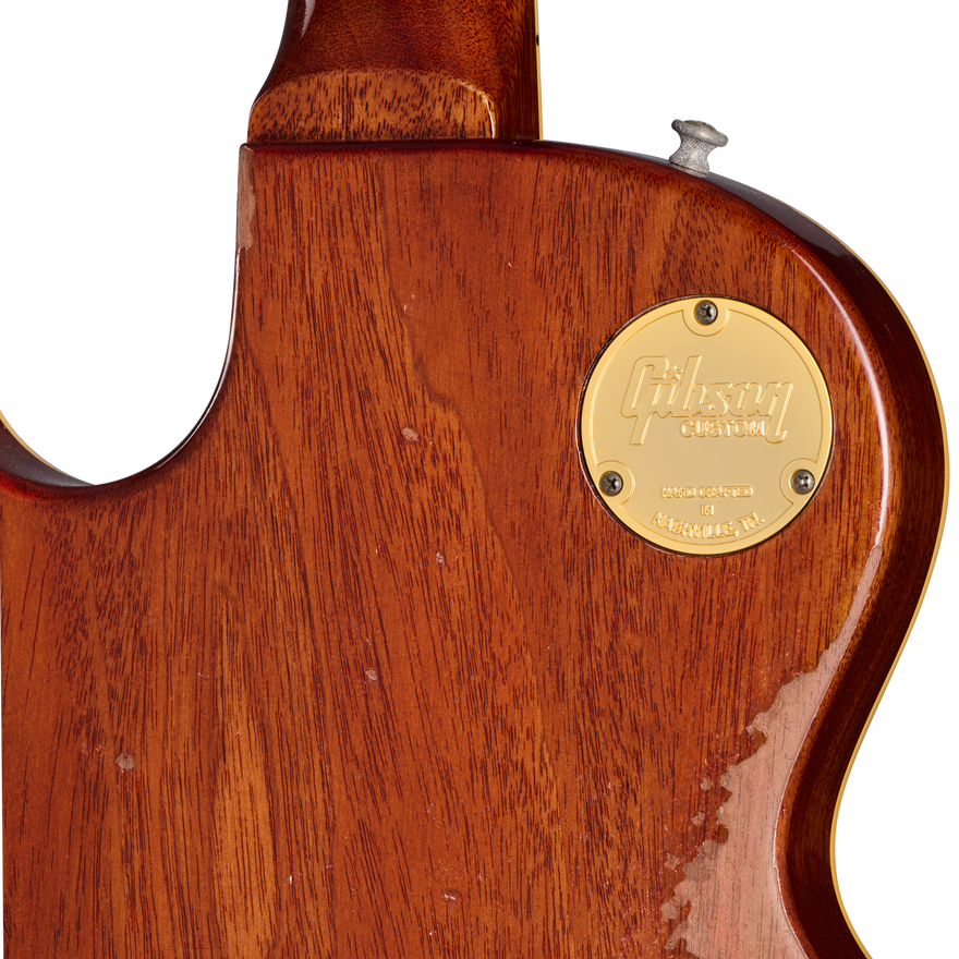 Gibson Custom 1959 Les Paul Standard Reissue Limited Edition Murphy Lab Aged With Brazilian Rosewood, Tom's Tea Electric Guitar Gibson Custom