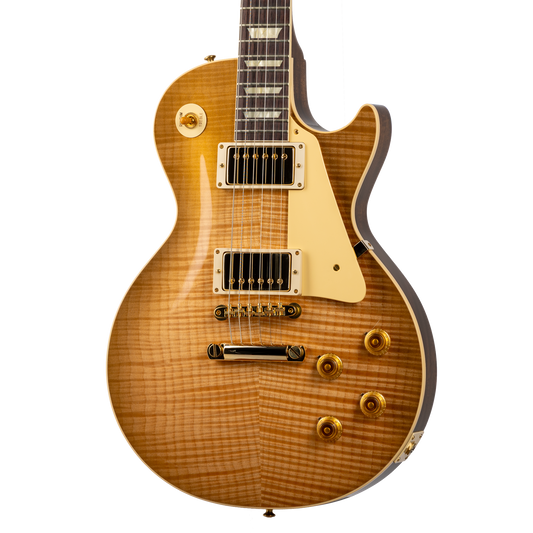 Gibson Custom 1959 Les Paul Standard Reissue, Bianco Wine Burst Electric Guitar Gibson Custom