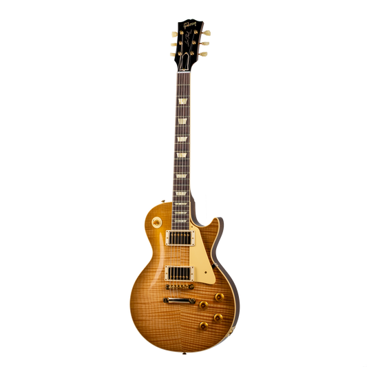 Gibson Custom 1959 Les Paul Standard Reissue, Bianco Wine Burst Electric Guitar Gibson Custom